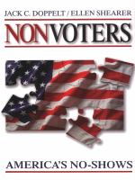 Nonvoters : America′s No-Shows.