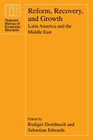 Reform, Recovery, and Growth : Latin America and the Middle East.