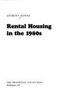 Rental housing in the 1980s /