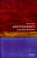 Aristocracy : a very short introduction /