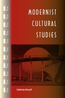 Modernist Cultural Studies.