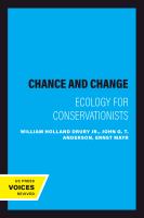 Chance and change : ecology for conservationists /