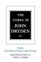 Works of John Dryden.