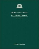 Constitutional interpretation /