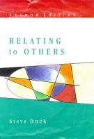 Relating to others /