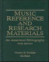 Music reference and research materials : an annotated bibliography.