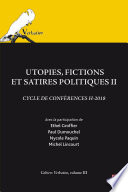 Utopies, fictions et satires politiques II. Cycle de conférences H-2018. Cahiers Verbatim, volume III.