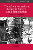 The African-American family in slavery and emancipation /