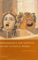 Performance and identity in the classical world /