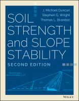 Soil Strength and Slope Stability.