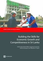 Building the Skills for Economic Growth and Competitiveness in Sri Lanka.