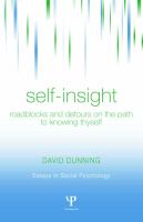 Self-insight roadblocks and detours on the path to knowing thyself /