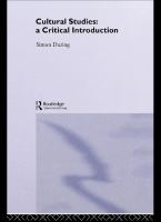 Cultural studies a critical introduction /