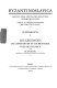 Les légendes de Constantin et de Méthode vues de Byzance /