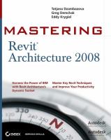 Mastering Revit Architecture 2008.