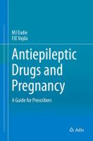 Antiepileptic Drugs and Pregnancy : A Guide for Prescribers.