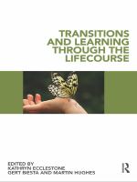 Transitions and Learning Through the Lifecourse.