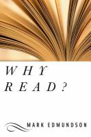 Why read? /