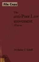 The Anti-Poor Law movement, 1834-44