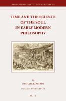 Time and the science of the soul in early modern philosophy