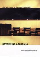Governing Academia : Who Is in Charge at the Modern University?.