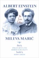 Albert Einstein/Mileva Marić--the love letters /