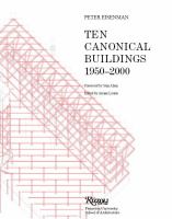 Ten canonical buildings 1950-2000 /