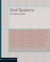 Grid Systems : Principles of Organizing Type.