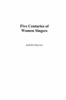 Five centuries of women singers /