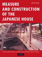 Measure and construction of the Japanese house