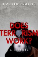 Does terrorism work? : a history /