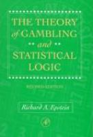 The theory of gambling and statistical logic /