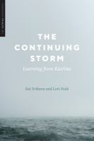The Continuing Storm Learning from Katrina.