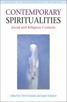 Contemporary Spiritualities : Social and Religious Contexts.