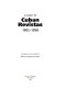 A survey of Cuban revistas, 1902-1958 /
