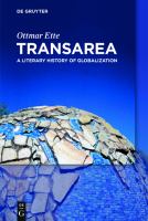 TransArea a literary history of globalization /