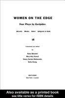 Women on the edge four plays /