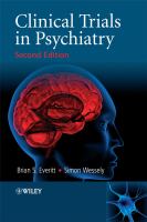 Clinical Trials in Psychiatry.