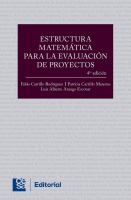 Estructura matemática para la evaluación de proyectos