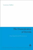 The domestication of Derrida Rorty, pragmatism and deconstruction /