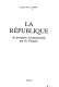 La République : sa perception constitutionnelle par les français /