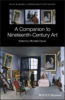 A Companion to Nineteenth-Century Art.