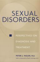 Sexual disorders perspectives on diagnosis and treatment /