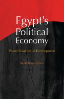 Egypt's political economy : power relations in development /