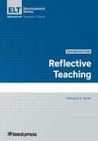 Reflective teaching