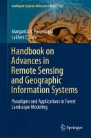 Handbook on Advances in Remote Sensing and Geographic Information Systems Paradigms and Applications in Forest Landscape Modeling /