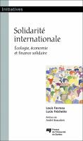 Solidarité internationale Écologie, économie et finance solidaire /