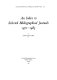 An index to selected bibliographical journals, 1971-1985 /