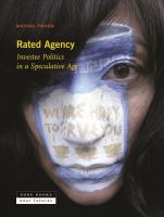 Rated Agency Investee Politics in a Speculative Age.