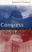 Congress at the grassroots representational change in the South, 1970-1998 /